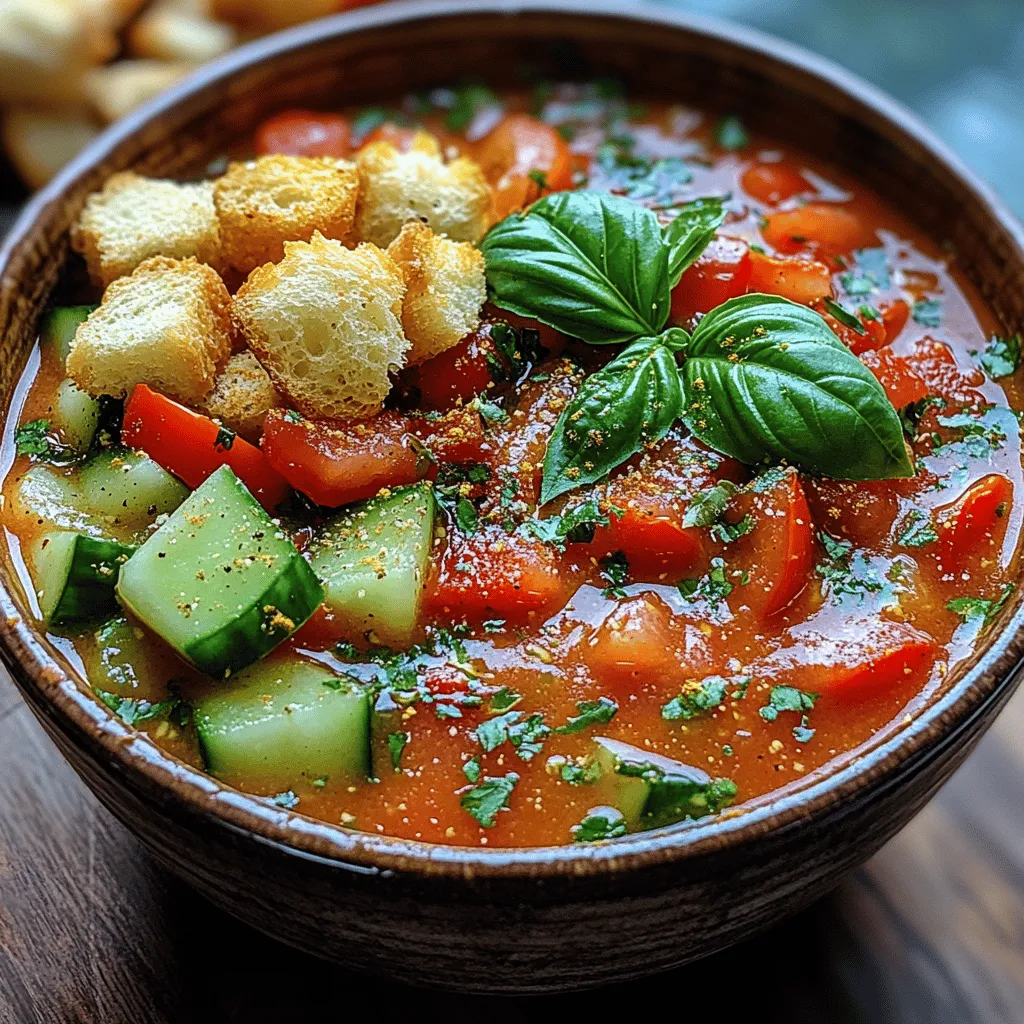 As the warm sun graces the long summer days, nothing quite hits the spot like a bowl of refreshing gazpacho. This chilled Spanish soup, brimming with vibrant flavors and colors, has become a beloved dish around the world, particularly during the sweltering months. Gazpacho is not only a feast for the eyes, but it also offers a nutritional punch, making it a perfect choice for health-conscious eaters looking to enjoy fresh produce.