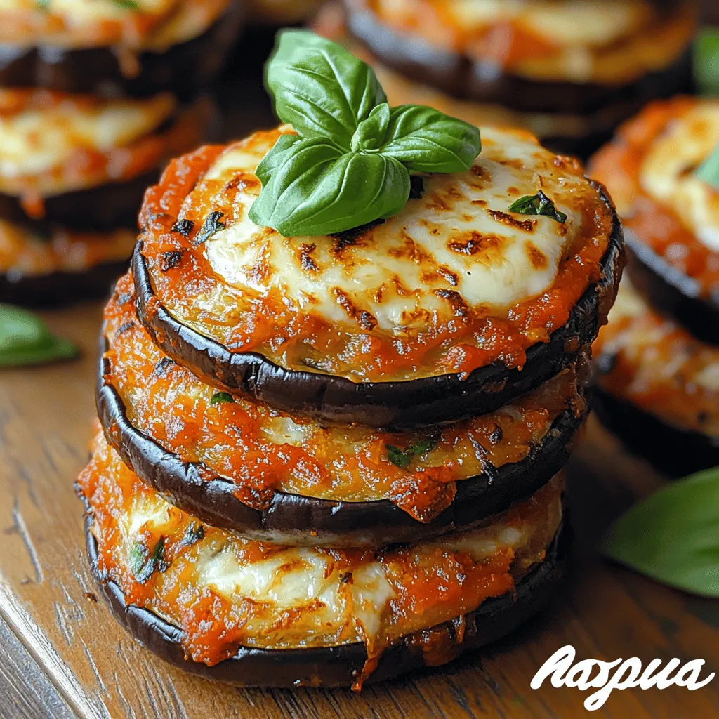 Mini Eggplant Parmesan Stacks are a delightful twist on the classic Italian dish, offering a fresh and vibrant presentation perfect for any occasion. This recipe combines thinly sliced, baked or fried eggplant with layers of rich marinara sauce and gooey mozzarella cheese, creating a delicious appetizer or side dish that everyone will enjoy. The beauty of these stacks lies not only in their flavor but also in their capability to showcase the beloved Mediterranean vegetable—eggplant.