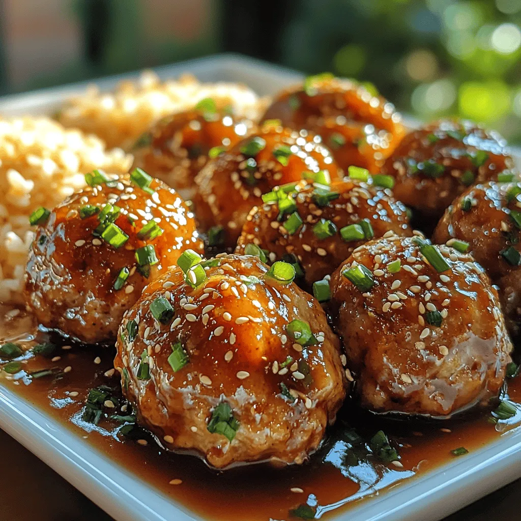 If you’re on the lookout for a dish that combines savory, sweet, and a hint of spice, look no further than ginger soy glazed meatballs. This recipe is a culinary treasure that marries the rich umami flavors of soy sauce with the refreshing zest of ginger. Each bite is a delightful experience, bursting with flavor and an inviting aroma that will captivate your senses. Perfect for a weeknight dinner, party appetizers, or even a lunchbox treat, these meatballs are as versatile as they are delicious.