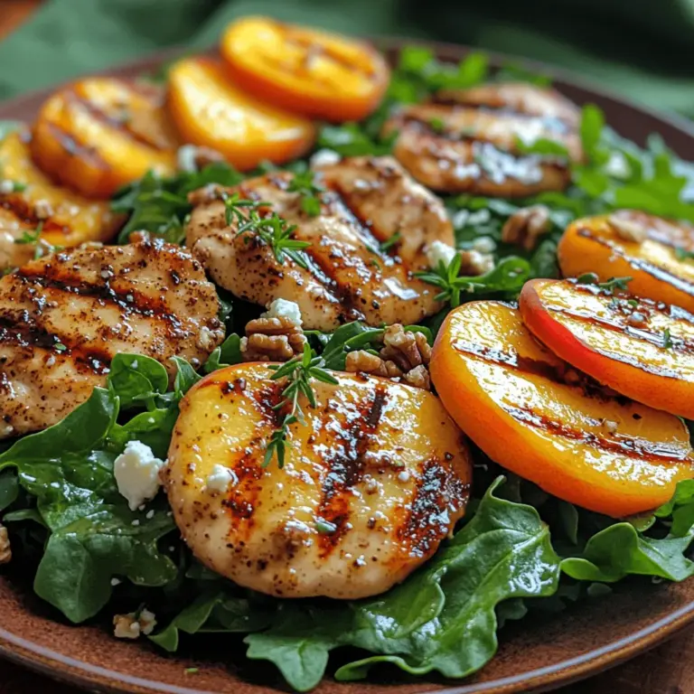 As the warm weather rolls in and fresh produce becomes more abundant, there’s nothing quite as refreshing and satisfying as a vibrant salad. One such delightful dish that perfectly captures the essence of summer is the Balsamic Peach Chicken Salad. This salad combines a medley of flavors and textures that not only tantalize the taste buds but also nourish the body. With succulent grilled chicken, sweet seasonal peaches, tangy feta cheese, and a rich balsamic dressing, this salad is a celebration of freshness and balance.