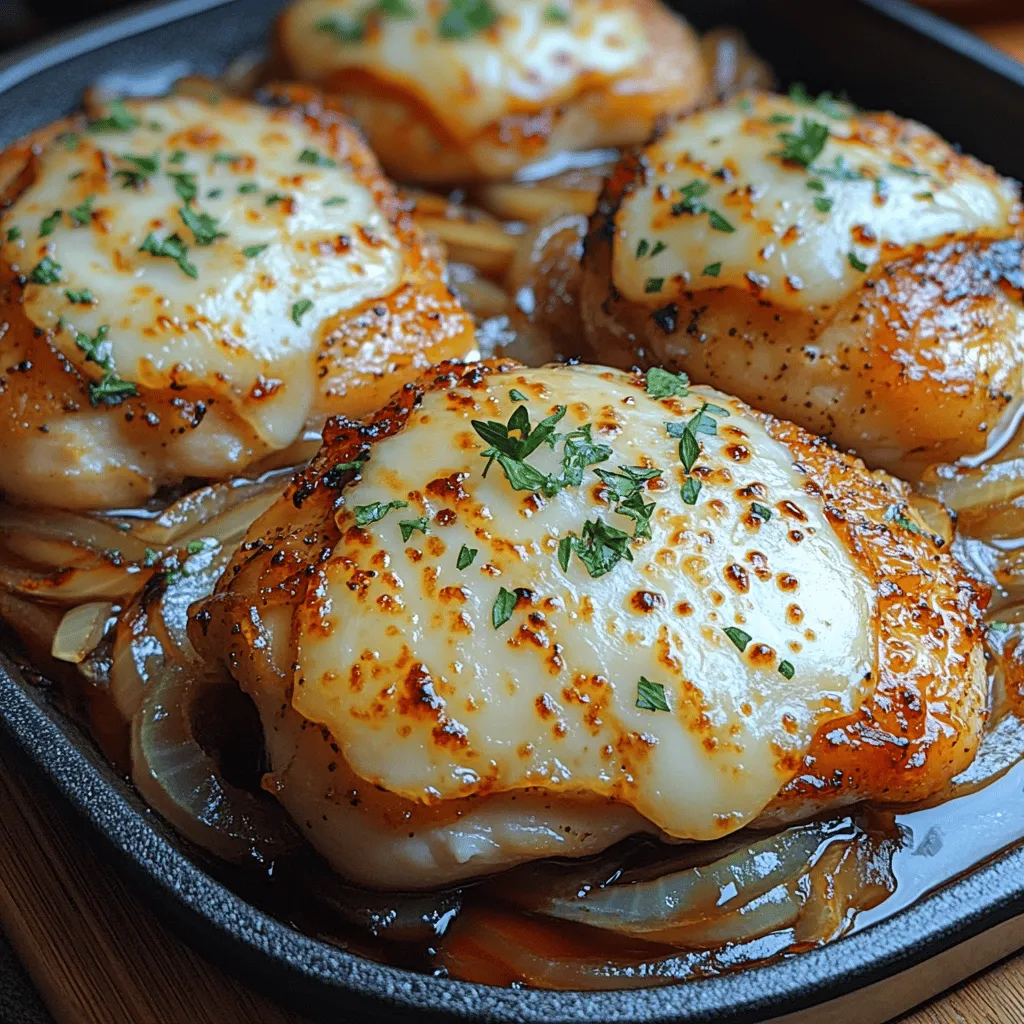 To truly appreciate the French Onion Chicken Skillet, it’s essential to understand its roots in the classic French onion soup. Originating in France, this beloved dish has a history that dates back to at least the 18th century, when it was considered a peasant food. The traditional preparation involves slow-cooking onions until they become deeply caramelized, then simmering them in a rich broth topped with a layer of melted cheese and crusty bread.