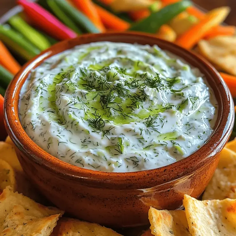 To craft the perfect Chill & Thrill Creamy Cucumber Herb Dip, it’s essential to understand the role of each ingredient. This recipe features a combination of fresh cucumbers, creamy bases, fragrant herbs, and zesty seasonings that come together to create a dip that is as delicious as it is nutritious.