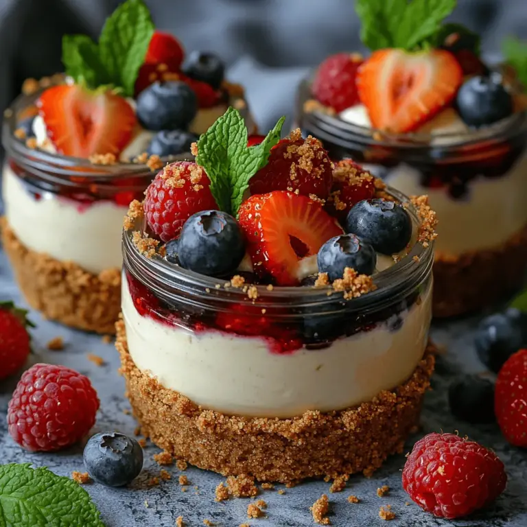 To create the perfect Berry Bliss No-Bake Cheesecake Jars, it’s essential to understand the role of each ingredient in the recipe. Let’s explore the key components that contribute to the deliciousness of this dessert.