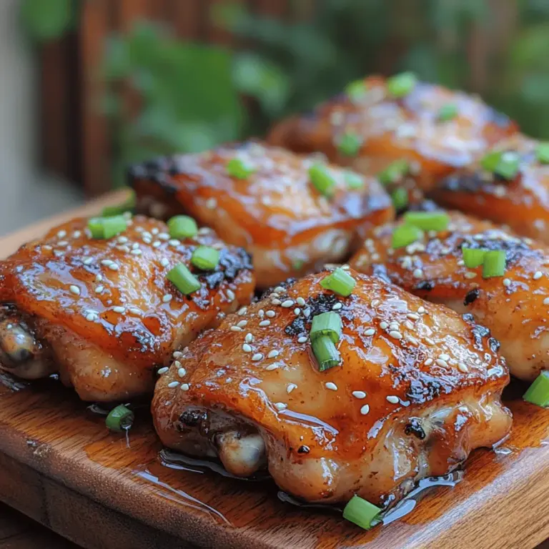 Welcome to the delightful world of Sweet & Sticky Honey Garlic Chicken Thighs, a dish that has captured the hearts and taste buds of many. This mouthwatering recipe showcases succulent chicken thighs enveloped in a luscious, sweet, and savory glaze that is simply irresistible. Whether you're hosting a dinner party, preparing a family meal, or simply craving comfort food, this dish is sure to impress and satisfy.