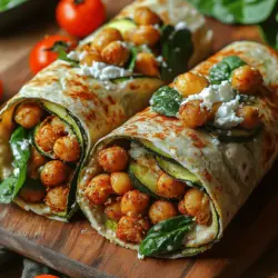 In recent years, the culinary world has witnessed a remarkable shift towards plant-based meals, driven by a growing awareness of health, sustainability, and ethical eating. As more people embrace vegetarian and vegan diets, the demand for delicious and nutritious recipes has soared. Among these, Savory Roasted Zucchini Chickpea Wraps stand out as an excellent option that combines flavor, texture, and nutritional benefits all in one delightful package.