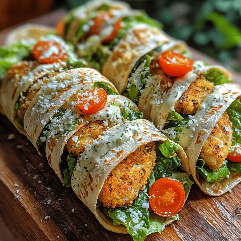 In recent years, wraps have surged in popularity, quickly becoming a staple in modern cuisine. Their convenience and versatility make them an ideal choice for busy individuals and families looking for quick meal solutions. Among the myriad of wrap options available, Crispy Chicken Caesar Wraps stand out. This delightful dish combines the classic flavors of a Chicken Caesar salad, featuring tender, crispy chicken, crisp romaine lettuce, and tangy Caesar dressing, all elegantly enveloped in a soft tortilla.