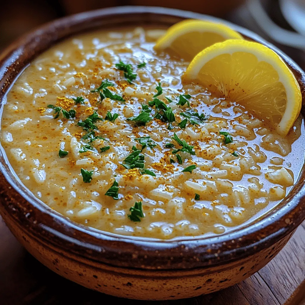 Lemonicious Greek Rice Soup, known locally as "Avgolemono," is a traditional dish that epitomizes the comforting embrace of Greek cuisine. With roots deep in Mediterranean culture, this soup is more than just a meal; it’s a warm hug on a chilly day, a remedy for the soul, and a celebration of fresh, vibrant flavors. This delightful soup combines the creaminess of rice with the refreshing zing of lemon, creating a dish that is both nourishing and invigorating. Whether you're feeling under the weather or simply seeking a cozy dinner option, Lemonicious Greek Rice Soup is sure to brighten your day.
