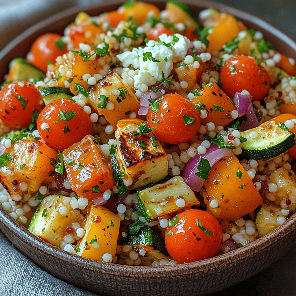 One of the primary reasons this dish is so appealing is its ability to embrace seasonal ingredients while allowing for personal creativity. The base of couscous serves as a blank canvas, ready to soak up the flavors of roasted vegetables and fresh herbs. Moreover, the chill factor makes it a refreshing option during warmer months, making it a great dish for picnics or potlucks.