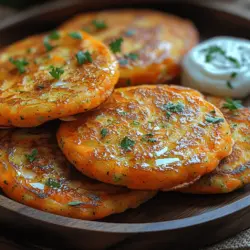 Zucchini is a key ingredient in savory carrot zucchini pancakes, and for good reason. Its moisture content is a critical factor that enhances the texture of the pancakes. When grated, zucchini releases water, which, when cooked, helps create a tender and moist pancake. The mild flavor of zucchini allows it to blend seamlessly with other ingredients, making it an excellent addition to both sweet and savory dishes.