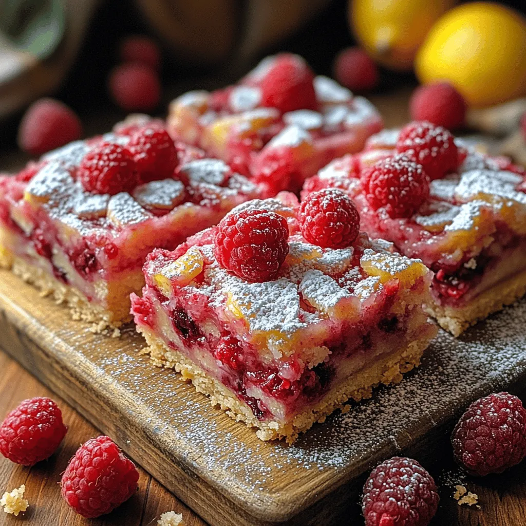 Indulging in a delightful dessert can elevate any gathering, transforming a simple get-together into a memorable occasion. For those who appreciate a balance of sweet and tart flavors, Zesty Raspberry Lemonade Bars are the perfect choice. With their vibrant combination of fresh raspberries and zesty lemon, these bars are not only a feast for the taste buds but also a visual delight. The recipe we will explore in this blog post is easy yet impressive, making it suitable for a variety of settings—be it parties, picnics, or a well-deserved treat for yourself.