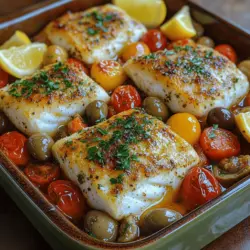 Dive into the vibrant world of Mediterranean cuisine with this exquisite Baked Fish Delight recipe. The Mediterranean region is renowned for its fresh ingredients, bold flavors, and healthy cooking methods. This dish encapsulates these attributes perfectly, making it a favorite among home cooks and culinary enthusiasts alike. With its beautifully balanced flavors, Baked Fish Delight is not just a meal; it’s an experience that transports you to sun-soaked shores and bustling markets filled with fresh produce.