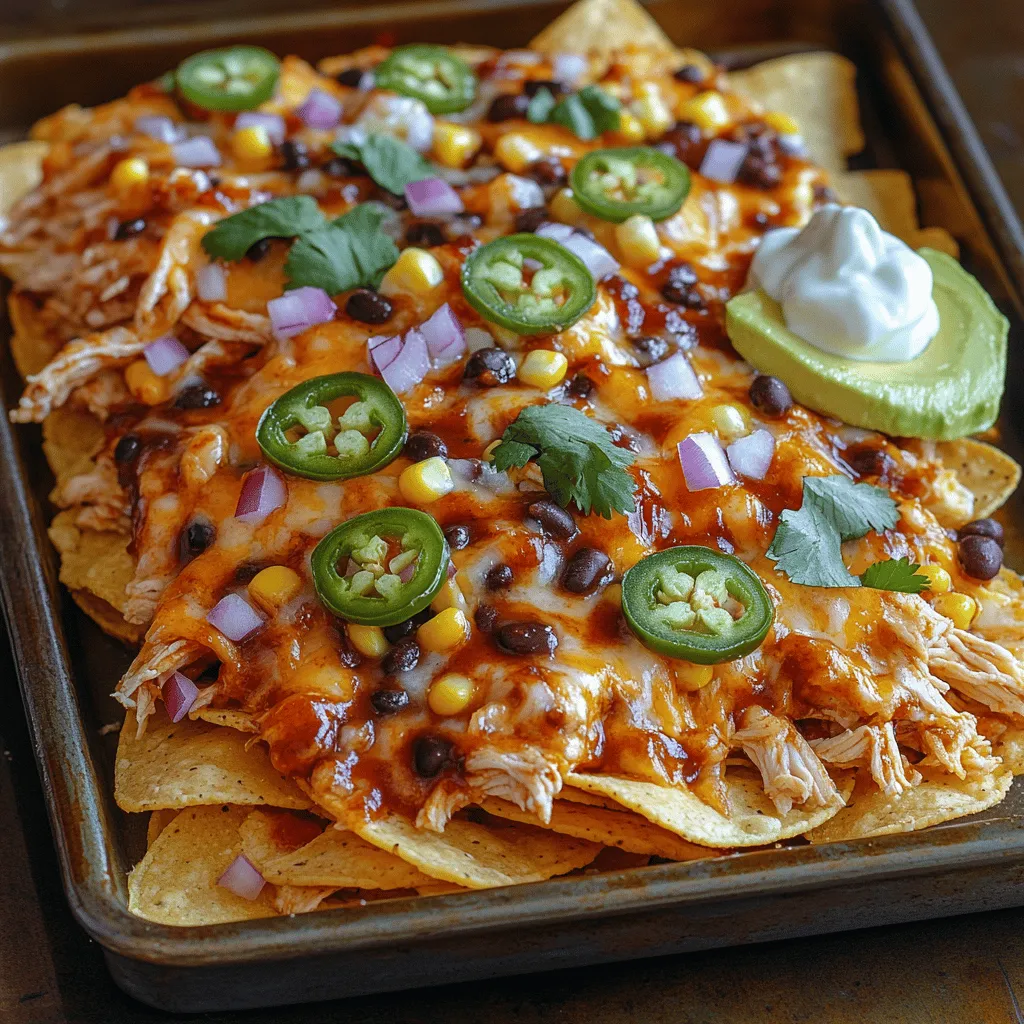 To create the perfect plate of Tangy BBQ Chicken Nachos, it’s essential to understand the role each ingredient plays in this flavorful ensemble. Each component contributes not only to the taste but also to the overall presentation and texture of the dish. Let’s break down the key ingredients that make these nachos a standout.