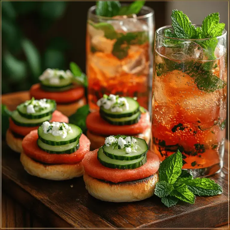 As the sun shines brightly and summer gatherings fill the air with laughter and joy, the perfect combination of flavors can elevate any occasion. Enter mocktails and sliders: the dynamic duo that brings both refreshment and fun to your table. This article introduces you to a delightful recipe that captures the essence of summer through its vibrant colors and invigorating tastes—Refreshing Watermelon Fizz Mocktail Sliders.