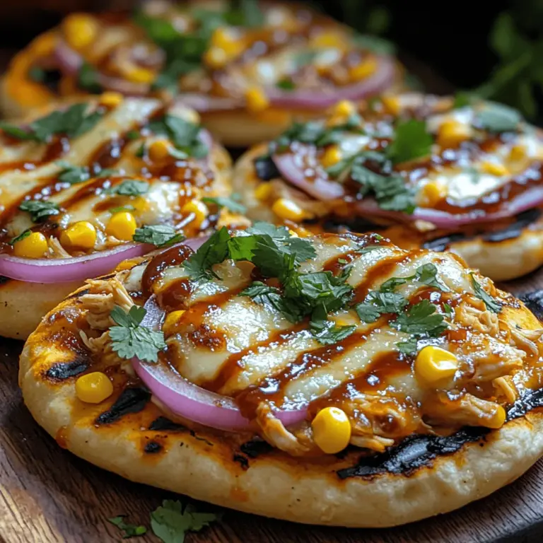To truly appreciate the Smoky BBQ Chicken Flatbread Delight, it's essential to understand the key ingredients that bring this dish to life. Each component plays a vital role in creating a delicious final product that is sure to impress.