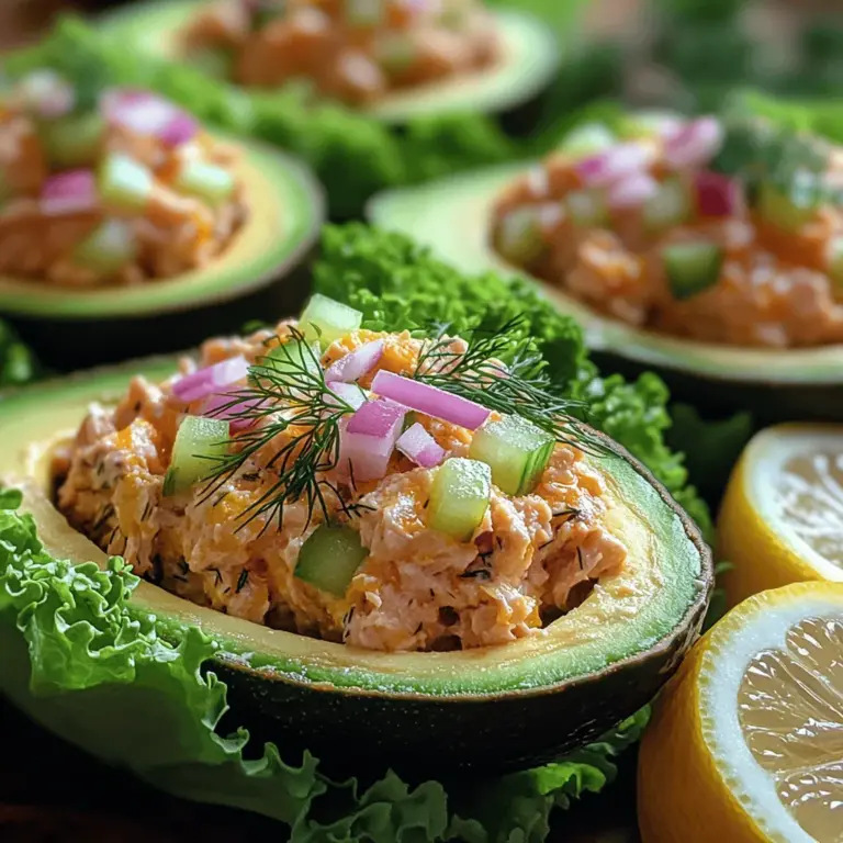 In recent years, there has been a notable shift towards healthy eating and the incorporation of light, nutritious meals into our diets. As we become more aware of the benefits of clean eating, simple yet flavorful recipes have gained immense popularity. Among these, avocado tuna lettuce boats stand out as a delightful option that beautifully marries nutrition with taste. This recipe not only satisfies your hunger but also provides a refreshing, guilt-free meal perfect for lunch, dinner, or a light snack.