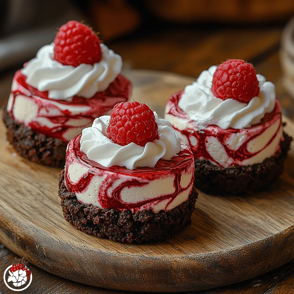 Raspberry Swirl Mousse Bites are the perfect dessert for any occasion, whether you’re hosting a festive gathering or simply indulging in a sweet treat at home. This delightful dessert combines the rich, creamy texture of mousse with the tartness of fresh raspberries, creating a harmonious blend of flavors that dance on the palate. The light and airy nature of the mousse, paired with a decadent chocolate crust, makes these bites not only visually appealing but also an irresistible temptation for chocolate and fruit lovers alike.