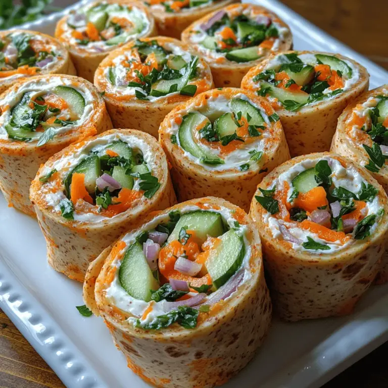 The foundation of any great roll-up starts with the right tortilla, and for our Cool Veggie Cream Cheese Roll-Ups, whole wheat tortillas are a fantastic choice. Whole wheat tortillas provide a heartier texture and a wealth of nutritional benefits compared to their white flour counterparts. Made from whole grains, these tortillas are high in fiber, which is essential for digestive health. Fiber helps to keep you feeling full longer, making it easier to resist unhealthy snacking throughout the day.