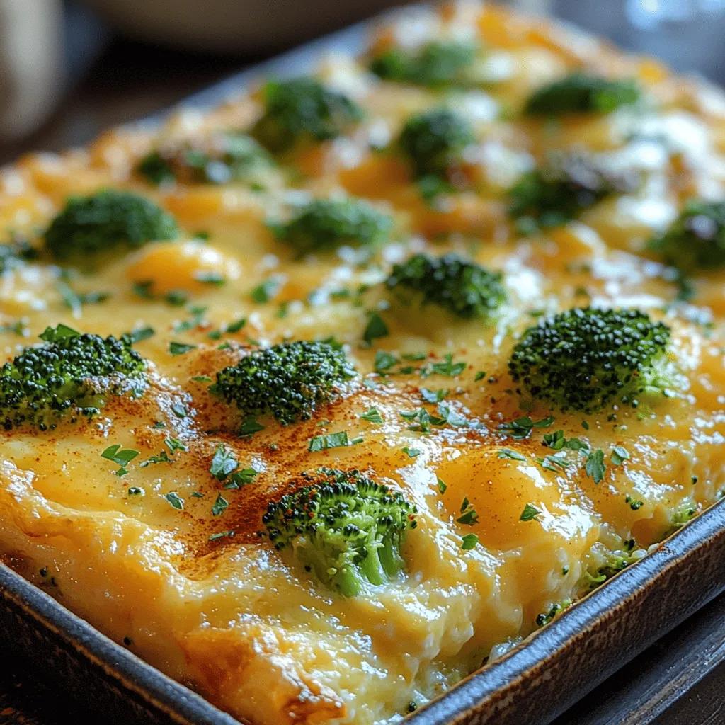 Egg bakes have surged in popularity over recent years, becoming a beloved staple in kitchens across the globe. Their versatility allows for endless creativity, making them suitable for any meal of the day—from hearty breakfasts to elegant brunches and even cozy dinners. One standout recipe that perfectly encapsulates this trend is the Cheesy Broccoli Egg Bake. This dish not only delivers on flavor but also provides a wholesome way to incorporate vegetables into your diet.