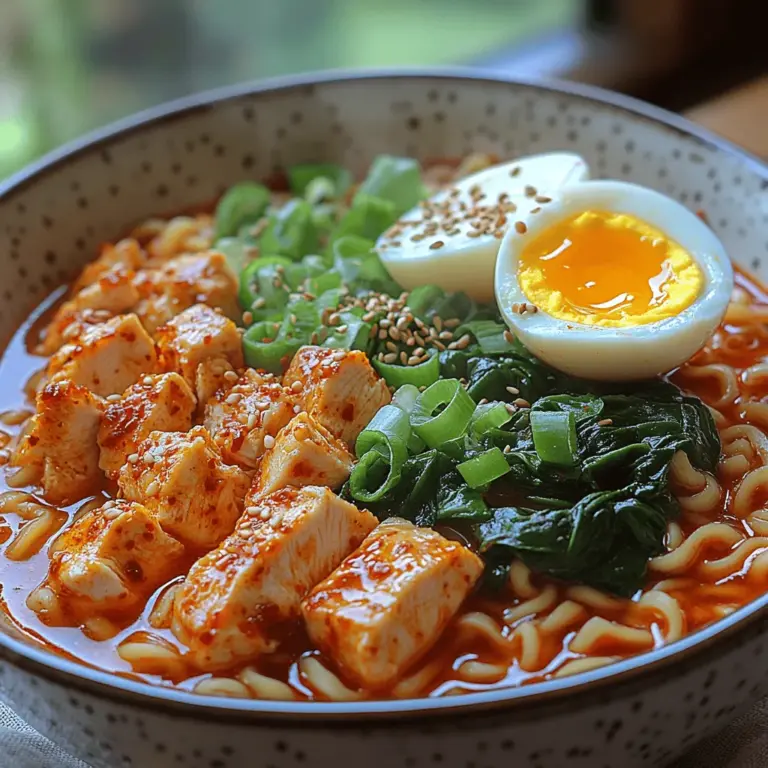 Ramen has taken the culinary world by storm, evolving from its humble origins in Japan to become a beloved dish worldwide. This comforting noodle soup has found its way into the hearts—and stomachs—of food lovers across various cultures, thanks to its versatility and rich flavors. Among the myriad of ramen varieties, Spicy Dragon Ramen stands out as a bold and exciting option, perfect for those who crave a kick in their bowl. This recipe brings together the perfect balance of spices, savory elements, and nutritious ingredients, making it a delightful meal that warms both the body and soul.