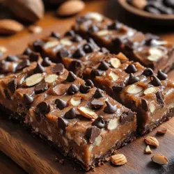 In today’s health-conscious world, the quest for satisfying snacks that blend taste and nutrition has never been more important. As many individuals shift towards healthier eating habits, the popularity of almond butter has surged, becoming a staple in modern kitchens. These Decadent Chocolate Chip Almond Butter Bars perfectly embody this trend. They are a guilt-free indulgence that not only quenches your sweet cravings but also packs a punch of nutritional benefits.