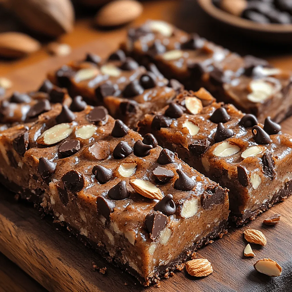 In today’s health-conscious world, the quest for satisfying snacks that blend taste and nutrition has never been more important. As many individuals shift towards healthier eating habits, the popularity of almond butter has surged, becoming a staple in modern kitchens. These Decadent Chocolate Chip Almond Butter Bars perfectly embody this trend. They are a guilt-free indulgence that not only quenches your sweet cravings but also packs a punch of nutritional benefits.