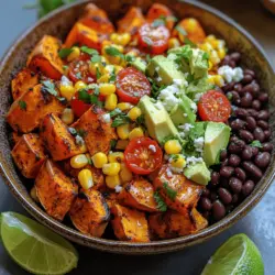 In the world of healthy eating, few dishes capture the essence of flavor, nutrition, and versatility quite like the Spicy Tex-Mex Sweet Potato Bowls. These vibrant bowls are a celebration of the rich, bold flavors characteristic of Tex-Mex cuisine, seamlessly blending the natural sweetness of sweet potatoes with a medley of savory and spicy elements. This dish not only tantalizes the taste buds but also serves as a powerhouse of nutrition, making it an ideal meal option for anyone looking to eat healthily without sacrificing flavor.