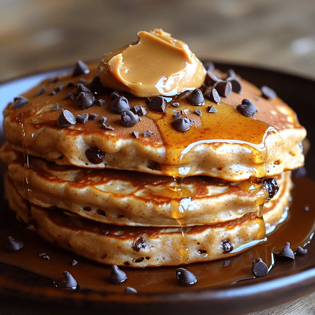 Indulgent breakfasts have a special place in our hearts, transforming ordinary mornings into delectable experiences. Among the many breakfast options, pancakes stand out as a versatile meal that can be customized to suit a variety of tastes and preferences. Whether you prefer them fluffy, thin, or stacked high, pancakes offer an endless canvas for creativity. Today, we’re diving into a delightful twist on this classic breakfast staple with Irresistible Peanut Butter Chocolate Chip Pancakes. This recipe combines the rich flavors of peanut butter and chocolate, creating a dish that appeals to both children and adults alike.