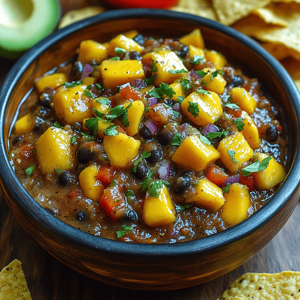 Salsa has become a staple in culinary traditions across the globe, celebrated not just for its vibrant flavors but also for its versatility. From classic tomato salsas to innovative fruit-based variations, this beloved condiment can transform any dish into a festive affair. One such delightful creation is the Tropical Twist Mango Black Bean Salsa. This recipe stands out as a vibrant, nutritious option that brings together the sweetness of ripe mangoes and the hearty texture of black beans, creating a refreshing burst of flavor with every bite.