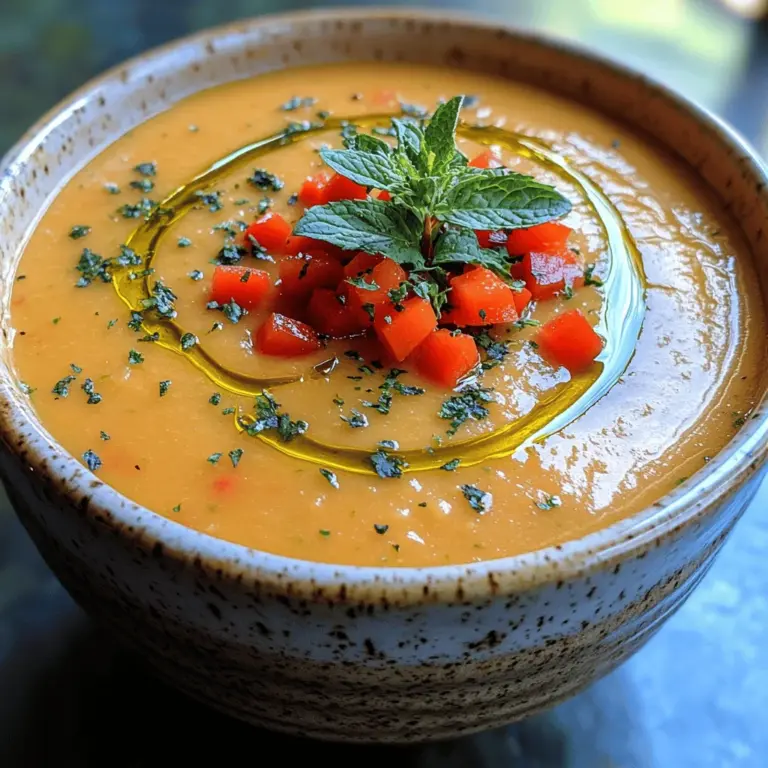 Gazpacho has its origins steeped in the sun-drenched fields of southern Spain, particularly in the Andalusian region, where it was traditionally made by blending stale bread with vegetables and olive oil. This dish has evolved over centuries, with various adaptations emerging across different cultures. The most recognized form of gazpacho is the classic tomato-based variety, featuring ripe tomatoes, peppers, cucumbers, and onions, all pureed to create a smooth, refreshing soup.