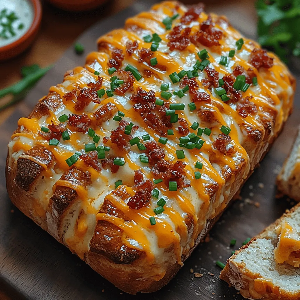 Pull-apart bread has taken the culinary world by storm, becoming a beloved choice for gatherings, parties, and family get-togethers. This fun and interactive style of serving bread not only captivates the eyes but also invites everyone to dig in and enjoy a shared experience. Among the myriad of flavors and combinations available, the Cheesy Bacon Ranch Delight Pull Apart Bread stands out as a true crowd-pleaser.