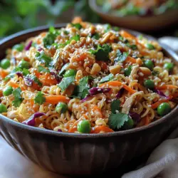 In the world of quick and wholesome meals, the Crunchy Ramen Noodle Chicken Salad stands out as a delightful option that perfectly balances flavor and texture. This salad is not just a dish; it’s a celebration of vibrant ingredients coming together to create a satisfying experience for your taste buds. Combining the heartiness of chicken with the satisfying crunch of fresh vegetables and the unique texture of ramen noodles, this salad is a versatile choice for lunch, dinner, or even as a side dish at your next gathering.