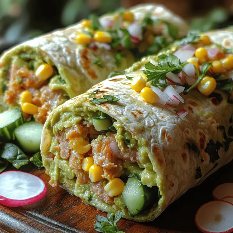 To truly appreciate the Avocado Tuna Delight Wraps, it’s essential to understand the nutritional benefits of each ingredient involved. This section will break down the key components of the recipe, highlighting their health advantages and how they contribute to the overall flavor and texture of the dish.