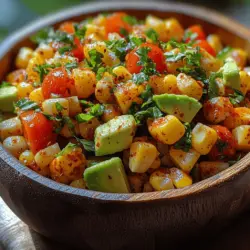 As temperatures rise and summer approaches, there’s nothing quite like a refreshing salad that captures the essence of the season. Enter the Zesty Vegan Chili Lime Corn Salad—a vibrant dish bursting with flavor, color, and nutrition. This salad is not just a feast for the eyes; it’s a delicious blend of ingredients that come together to create a perfect side dish for barbecues, picnics, or even a light lunch.