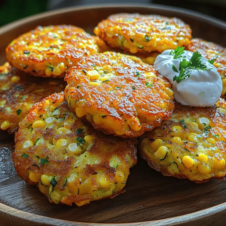 If you’re looking for a dish that embodies the essence of summer while being healthy and delicious, look no further than sweet corn and zucchini fritters. These delightful fritters are not only versatile but also incredibly easy to make, making them perfect as a snack, appetizer, or even a light meal. Bursting with flavor and texture, they are a fantastic way to showcase seasonal produce, particularly when fresh corn and zucchini are at their peak.