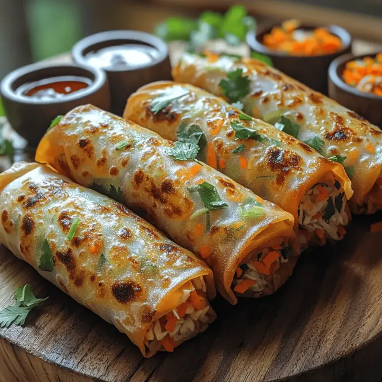 Spring rolls are a beloved dish in various cuisines around the world, celebrated for their versatility, flavor, and satisfying crunch. Whether enjoyed as a street food snack, an appetizer at a gathering, or a main dish, these delightful rolls have won the hearts of many. The beauty of spring rolls lies in their ability to adapt to different ingredients and flavor profiles, making them a perfect canvas for culinary creativity.