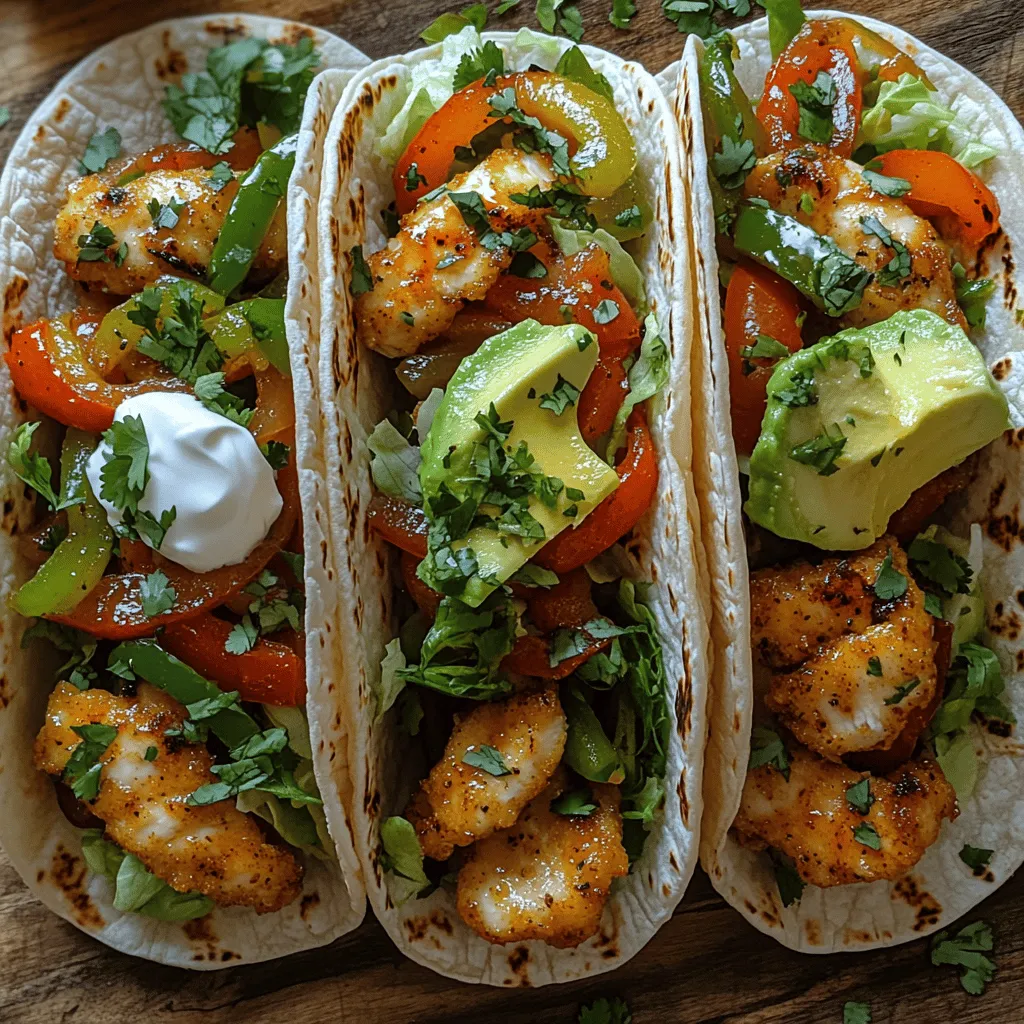 Tacos have firmly established themselves as a staple in modern cuisine, celebrated for their versatility, flavor, and the sheer joy they bring to the table. From street vendors to gourmet restaurants, the humble taco has evolved to include a variety of fillings and toppings, allowing culinary creativity to flourish. Among the numerous taco variations, Zesty Crispy Chicken Fajita Tacos stand out as a refreshing twist on traditional recipes. This dish combines the savory essence of marinated chicken with vibrant fajita vegetables, all wrapped in a crispy shell that elevates the classic taco experience.