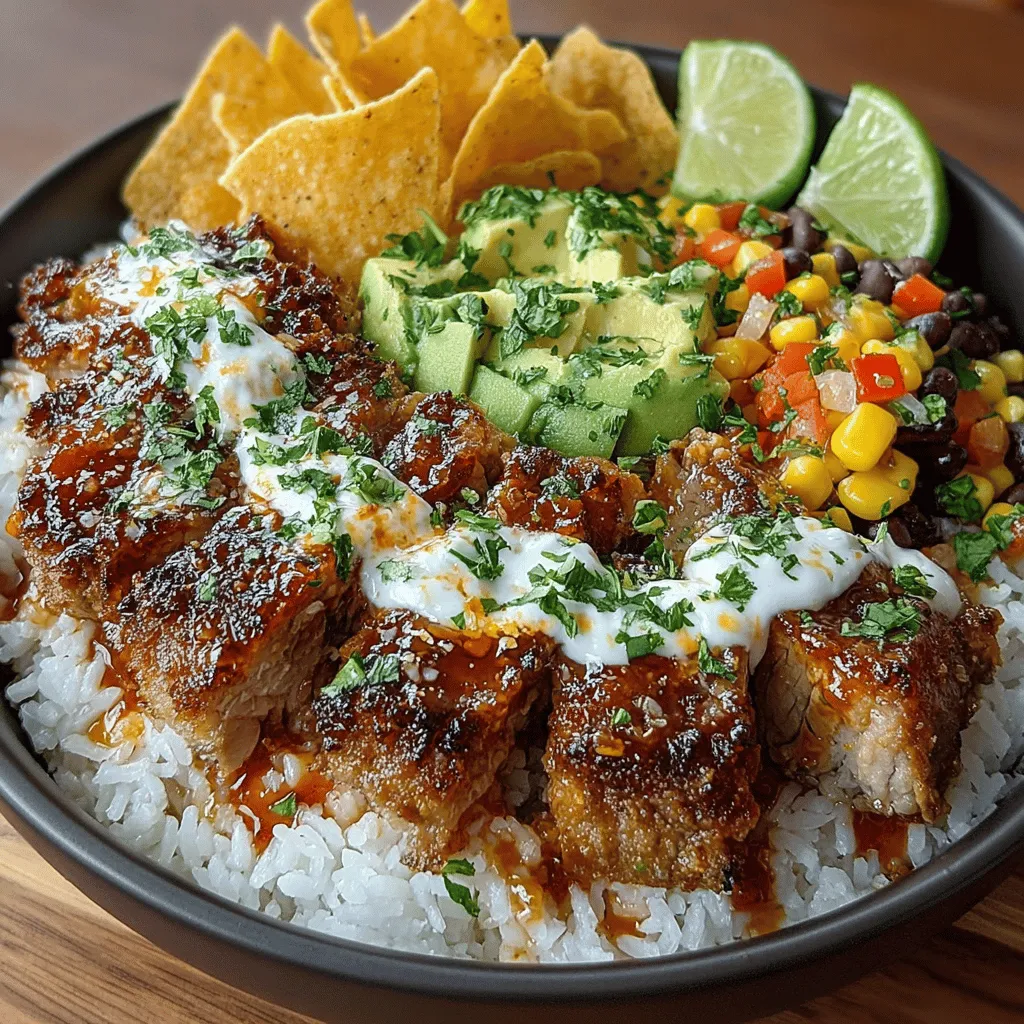 To create the perfect Sizzling Firecracker Chicken Taco Bowls, it's essential to understand the key ingredients that contribute to their distinctive flavor and texture. Each component plays a crucial role in ensuring that every bite is a delightful experience.
