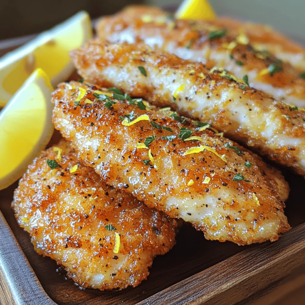Chicken tenders have long been a favorite comfort food across households and restaurants alike. Their tender, juicy meat and crispy exterior make them an irresistible choice for both children and adults. The appeal of chicken tenders lies not only in their taste but also in their versatility; they can be enjoyed as a snack, a main dish, or even incorporated into salads and wraps. When you add a refreshing twist like lemon pepper to the mix, you elevate this classic dish to new heights, transforming it into a flavorful experience that tantalizes the taste buds.