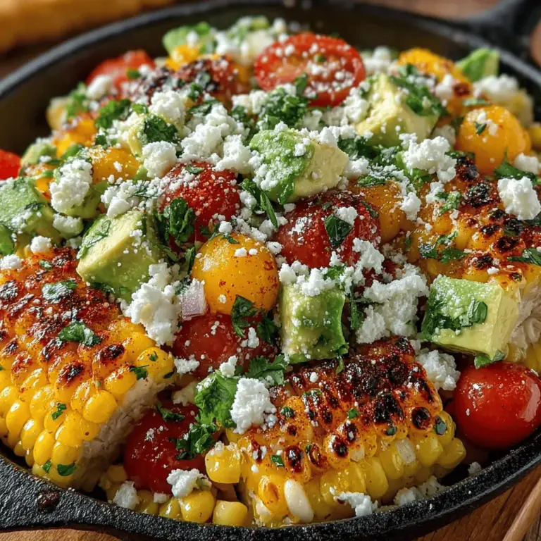 Creating a Zesty Mexican Street Corn Salad starts with selecting the right ingredients. Each component plays a crucial role in building the salad's delightful flavor profile and texture. Let’s take a closer look at the main ingredients that come together to create this sensational dish.