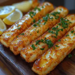 If you’re on the lookout for a delightful appetizer or snack that perfectly balances flavor and texture, look no further than crispy Greek halloumi fries. These delectable treats are made from halloumi cheese, a traditional Cypriot specialty known for its unique ability to retain shape when grilled or fried. With a lovely golden crust and a soft, chewy interior, halloumi fries have become a beloved dish across Mediterranean cuisine and beyond.