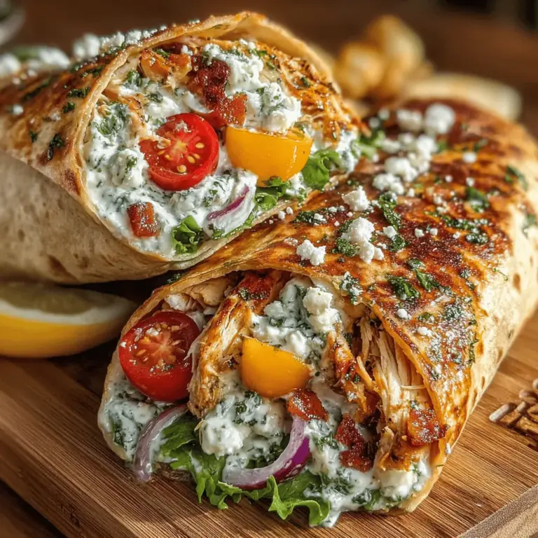 In recent years, wraps have surged in popularity within contemporary cuisine, emerging as a versatile meal option that caters to a variety of tastes and dietary preferences. From quick lunches to elaborate dinners, wraps offer a convenient way to combine flavors and textures in a handheld format. Their adaptability allows for endless combinations of ingredients, making them a favorite among health-conscious eaters and culinary enthusiasts alike. Among the myriad of wrap recipes available, Basil Bliss Chicken Wraps stand out for their vibrant flavors and health benefits, making them a perfect choice for anyone looking to enjoy a nutritious meal without compromising on taste.
