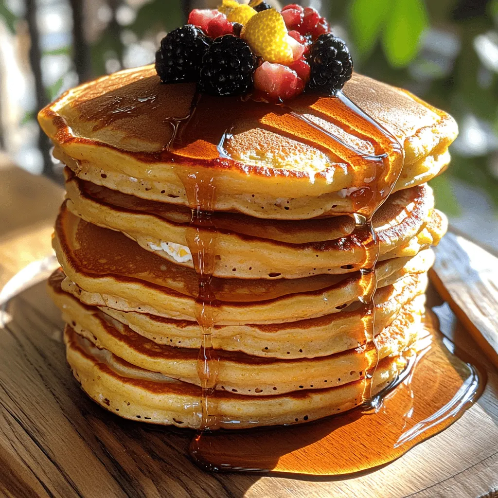 Pancakes are a beloved breakfast staple around the world, offering a comforting start to the day. Among the myriad of pancake recipes, one stands out for its unique flavor and texture: Fluffy Lemon Ricotta Pancakes. These pancakes not only elevate the humble breakfast plate but also bring a touch of sophistication with their rich ricotta and zesty lemon combination. This recipe celebrates the balance of sweetness and acidity, creating a dish that tantalizes the taste buds and leaves you craving more.
