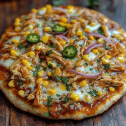 Crispy BBQ Chicken Flatbread Delight is more than just a meal; it’s an experience that brings together the smoky, tangy flavors of barbecue chicken with the satisfying crunch of a perfectly baked flatbread. This dish appeals to food lovers of all ages, as it combines comfort food with the excitement of creative culinary exploration. Whether you are hosting a casual gathering, preparing a quick weeknight dinner, or looking for an impressive dish to serve at a party, this flatbread is sure to delight everyone at the table.