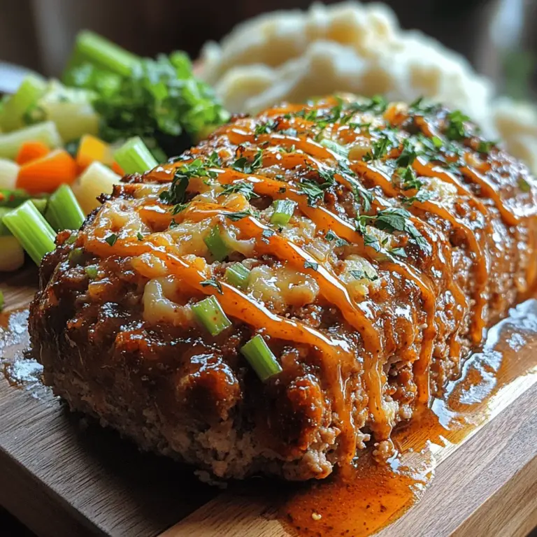 When it comes to comfort food, meatloaf is a timeless favorite that evokes memories of cozy family dinners and hearty home-cooked meals. However, if you're looking to spice things up while maintaining the essence of this beloved dish, the Kickin' Buffalo Turkey Bliss Meatloaf is the perfect solution. This innovative recipe marries the rich, savory flavors of ground turkey with the zesty heat of buffalo sauce, creating a meatloaf that is anything but ordinary.