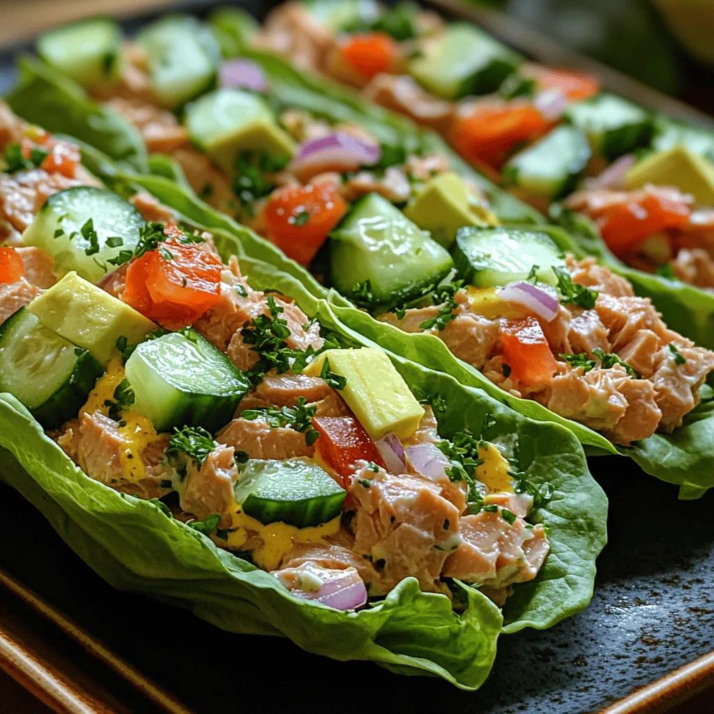 In recent years, the trend of healthy eating and meal prep has surged in popularity, with many individuals seeking nutritious options that fit into their busy lifestyles. As the weather warms up, the appeal of fresh, light meals becomes even more pronounced. People are increasingly drawn to dishes that not only satisfy their taste buds but also promote overall well-being. Among these delightful options, Fresh & Zesty Tuna Salad Lettuce Wraps stand out as a versatile and nutritious choice, perfect for lunch or a light dinner.