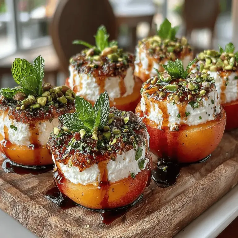 As the sun shines brightly and summer unfolds, the bounty of seasonal fruits invites us to explore fresh and inventive culinary creations. Among the stars of summer produce, peaches stand out, offering a juicy sweetness and vibrant flavor that can elevate any dish. Whether enjoyed fresh, grilled, or baked, peaches bring a delightful warmth that captures the essence of the season. This article will guide you through crafting a refreshing and elegant appetizer or dessert: Sweet Summer Peach Bites.
