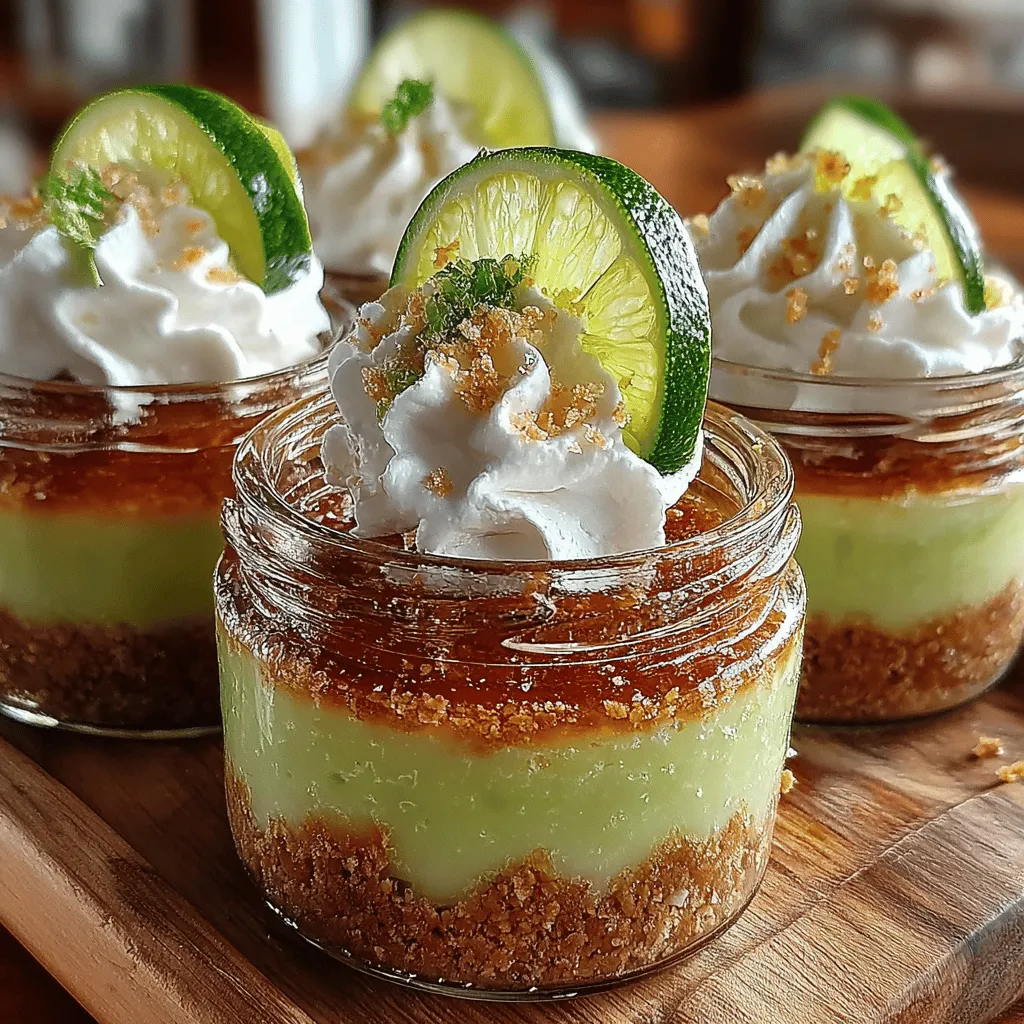 Mini key lime pie jars are a delightful and modern interpretation of the traditional key lime pie, offering a unique twist that makes them perfect for any occasion. These charming desserts present a visually appealing and portable option that caters to gatherings, parties, or simply as a personal indulgence. With their individual servings, mini key lime pie jars eliminate the need for slicing and serving, allowing you to enjoy this classic treat at your leisure.