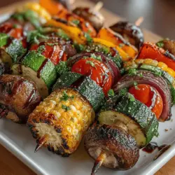 Preparing your vegetables properly is key to ensuring they cook evenly and absorb the flavors of your marinade. Start by selecting a variety of vibrant vegetables, such as bell peppers, zucchini, cherry tomatoes, and red onions. Here are some techniques for cutting your vegetables to achieve the best results: