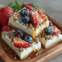 In today's health-conscious world, the appeal of desserts has evolved significantly. Traditional indulgences are being replaced with healthier alternatives that do not compromise on taste or satisfaction. One such delightful creation is the Berry Bliss Frozen Yogurt Bark with Crunchy Granola. This recipe embodies the essence of a refreshing and nutritious snack that is perfect for any time of the day. Whether you are looking for a post-workout treat, a midday pick-me-up, or a light dessert, this frozen yogurt bark delivers a delightful balance of flavors and textures that will leave you craving more.