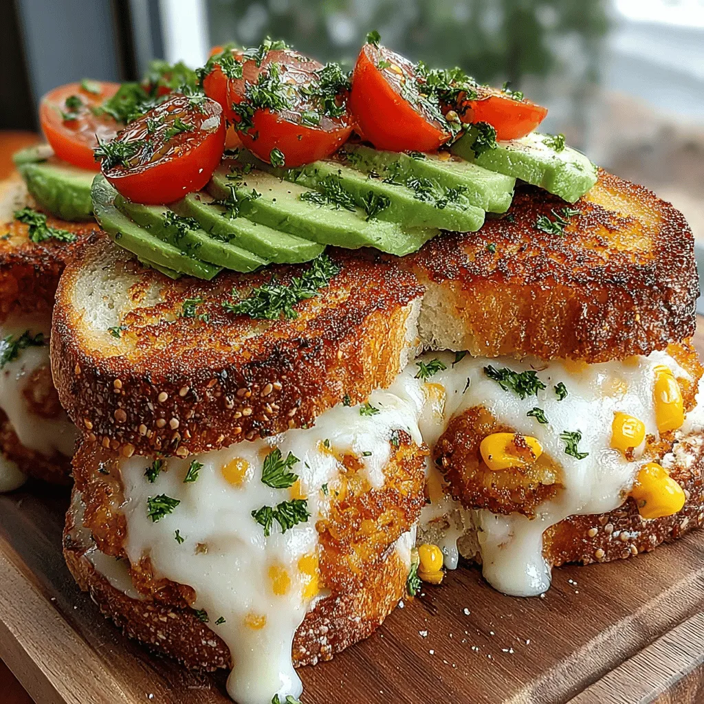 Sweet Corn Fritter Sandwich Melts are a delightful fusion of flavors, combining the sweetness of corn fritters with the richness of melted cheese and the crunch of toasted bread. This recipe encapsulates comfort food at its finest, making it an ideal choice for breakfast, brunch, lunch, or even a satisfying dinner. Whether you are looking to impress guests or simply want to treat yourself to a hearty meal, this dish offers versatility that can adapt to any occasion.